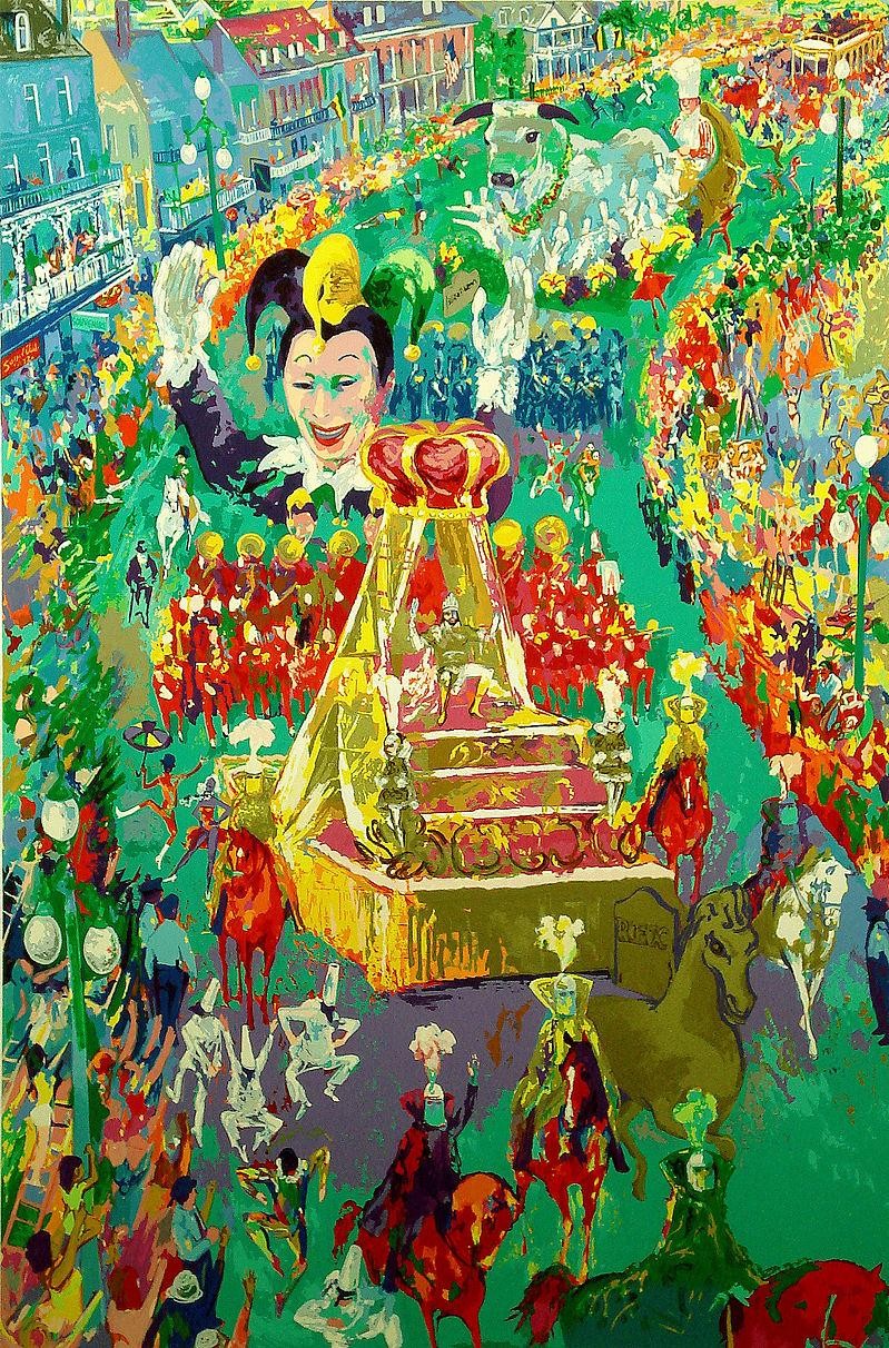 Leroy Neiman Mardi Gras Parade